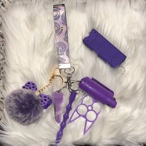 Safety Defense Keychain Holder